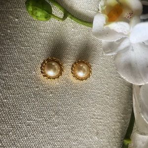 Vintage KJL signed Earrings.